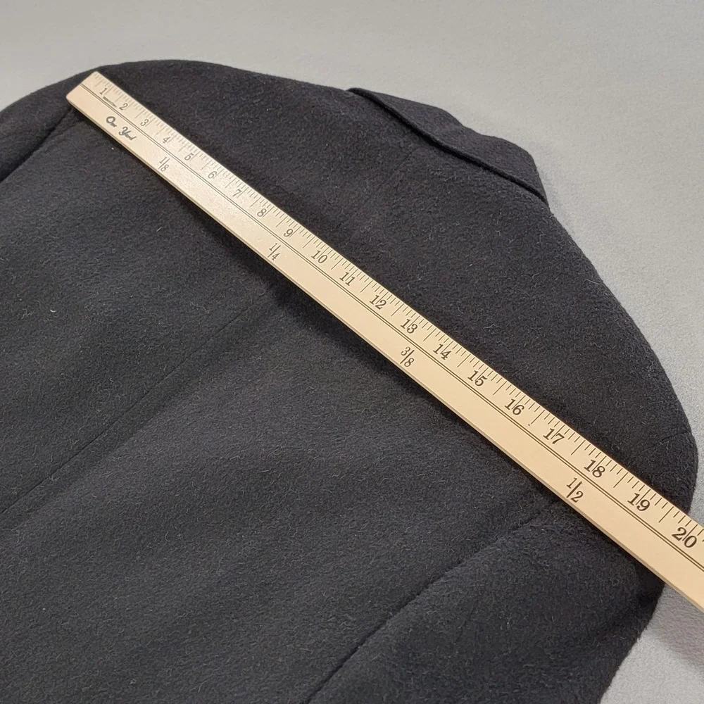 Turnbury Vintage Blazer 100% Camel Hair Black Two Button Sport Coat Men's 40L